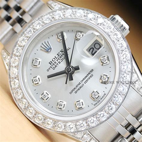 diamond rolex|genuine Rolex diamond bezel.